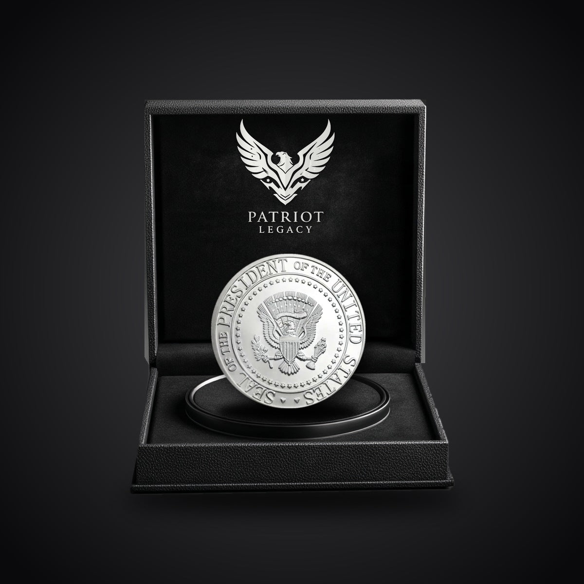 Patriot Liberty Coin - Heritage Silver Edition (Silver Finish)
